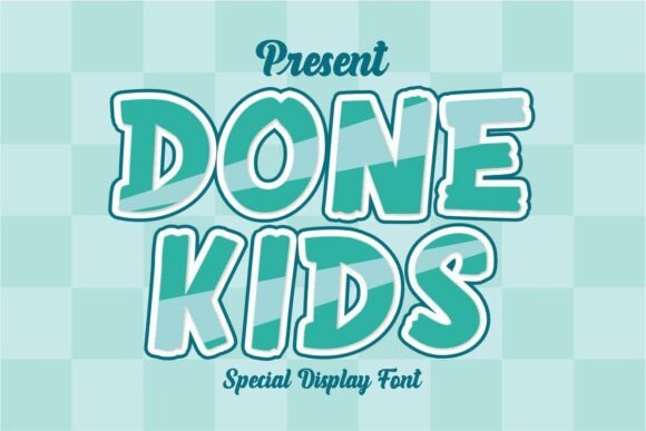 Donekids Regular: A Playful Font for Handmade Creators