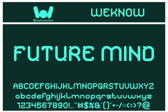 Future Mind: A Font That Speaks to the Soul of Your Craft
