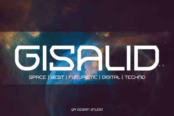 Gisalid: A Modern Display Font for Editorial Design