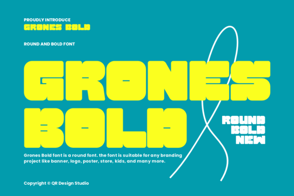 Grones Bold: The Font That Speaks Volumes