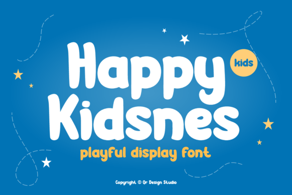 Happy Kidsnes: A Font That Makes Your Brand Feel Friendly and Professional