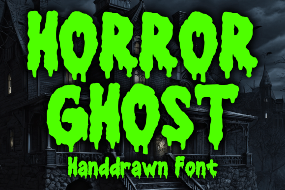 Horror Ghost: The Font That Adds Fright to Your Brand