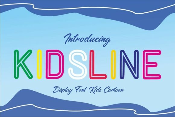 Kidsline Regular: A Playful Font for Digital Marketing