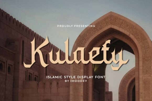 Kulaefy: A Font for Crafting with Tradition and Modernity