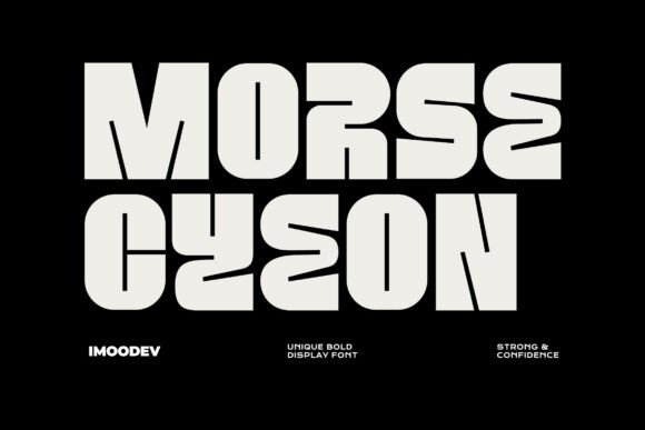 Morse Cyeon: A Font That Elevates Brand Identity