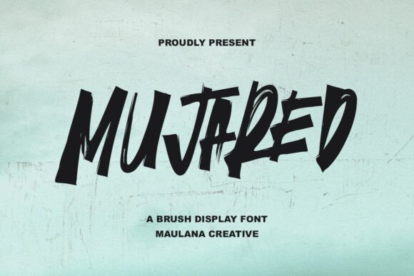 Mujared: A Bold Typeface for Editorial Design