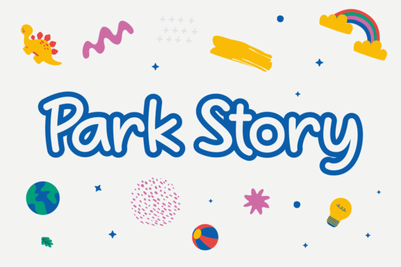 Park Story: A Friendly Font for Campaign Creativity