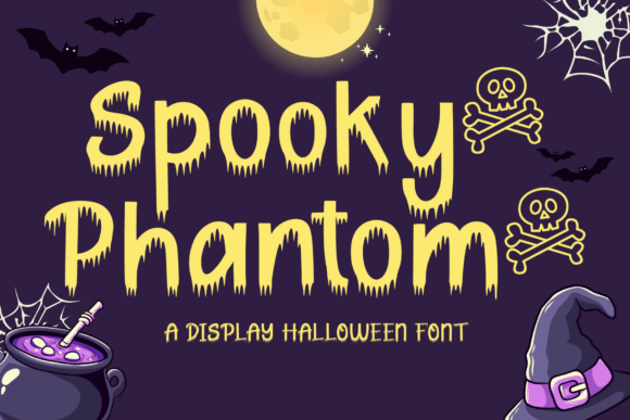 Spooky Phantom: The Font That Brings Your Brand to Life