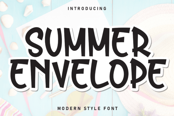 Summer Envelope: A Refreshing Display Font for Modern Branding