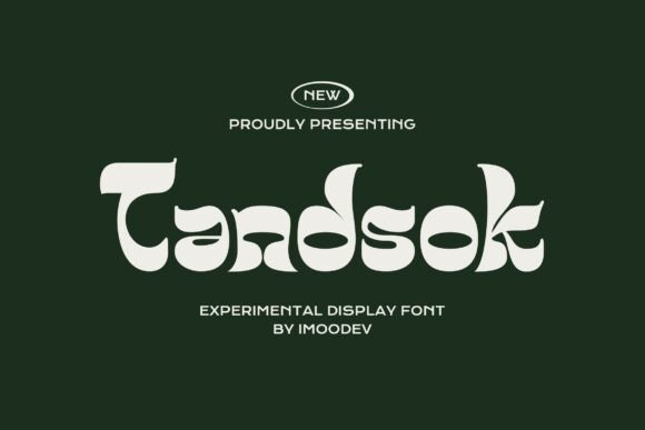 Tandsok: A Bold Display Font for Digital Creativity