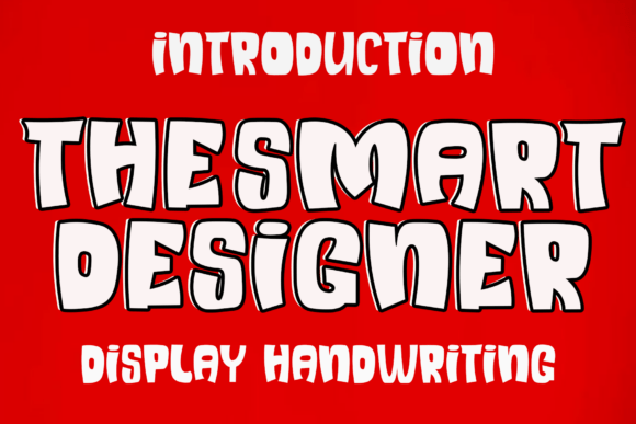 The Smart Designer: A Versatile Display Font for Editorial Design
