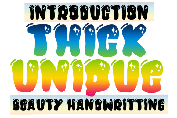 Thick Unique: A Bold Choice for Web Design