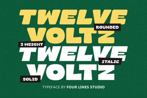 Twelve Voltz: A Bold Choice for High-Impact Web Design