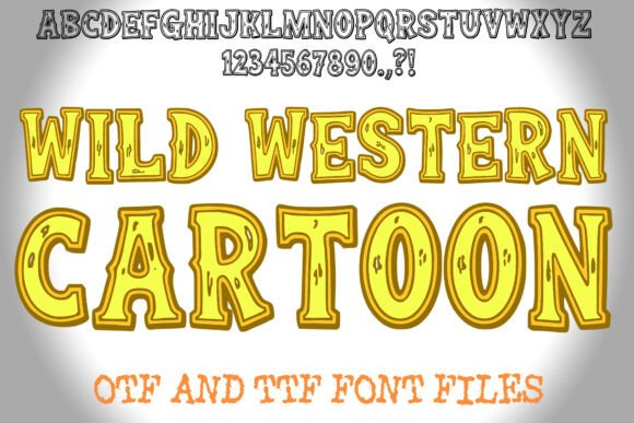 Wild Western Cartoon: The Font That Adds Personality to Your Campaign